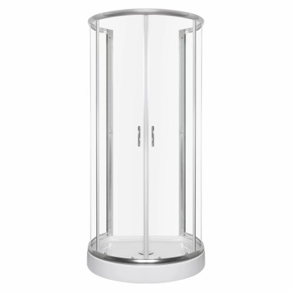 Kabina prysznicowa Vibe 100 x 86 chrom z brodzikiem Kabina prysznicowa Vibe 100 x 86 chrom z brodzikiem