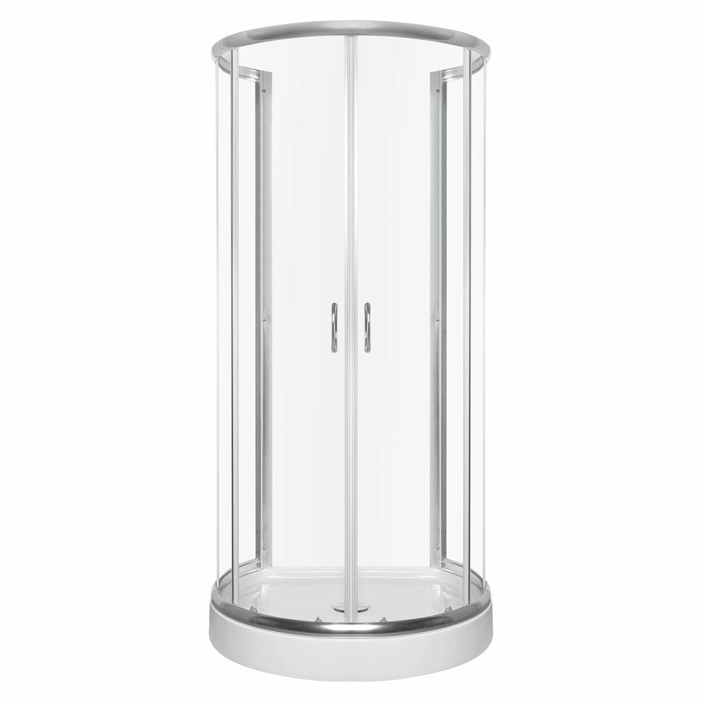 Kabina prysznicowa Vibe 100 x 86 chrom z brodzikiem Kabina prysznicowa Vibe 100 x 86 chrom z brodzikiem