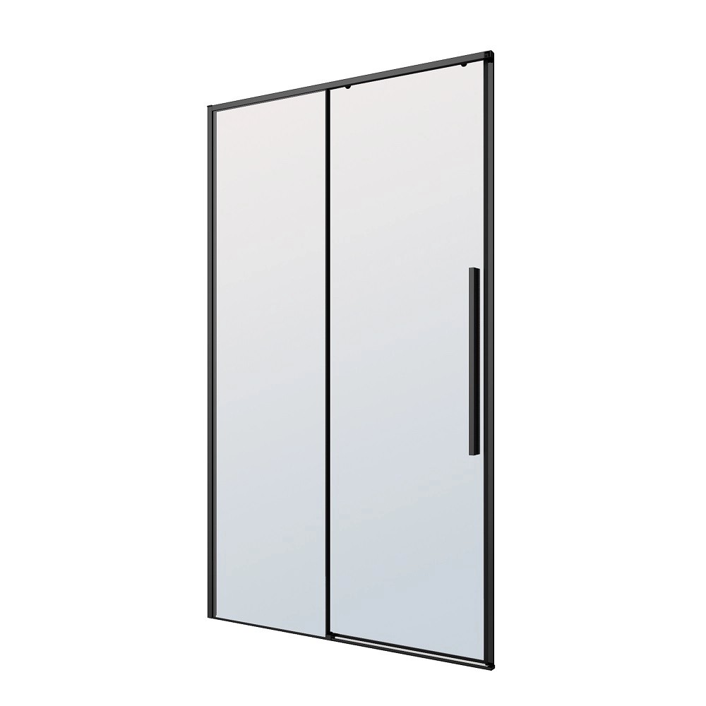 KABI Drzwi prysznicowe Viva lewe/prawe 100 x 195 cm czarne KABI Drzwi prysznicowe Viva lewe/prawe 100 x 195 cm czarne