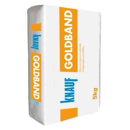 Knauf Ręczny tynk gipsowy Goldband 5 kg Knauf Ręczny tynk gipsowy Goldband 5 kg