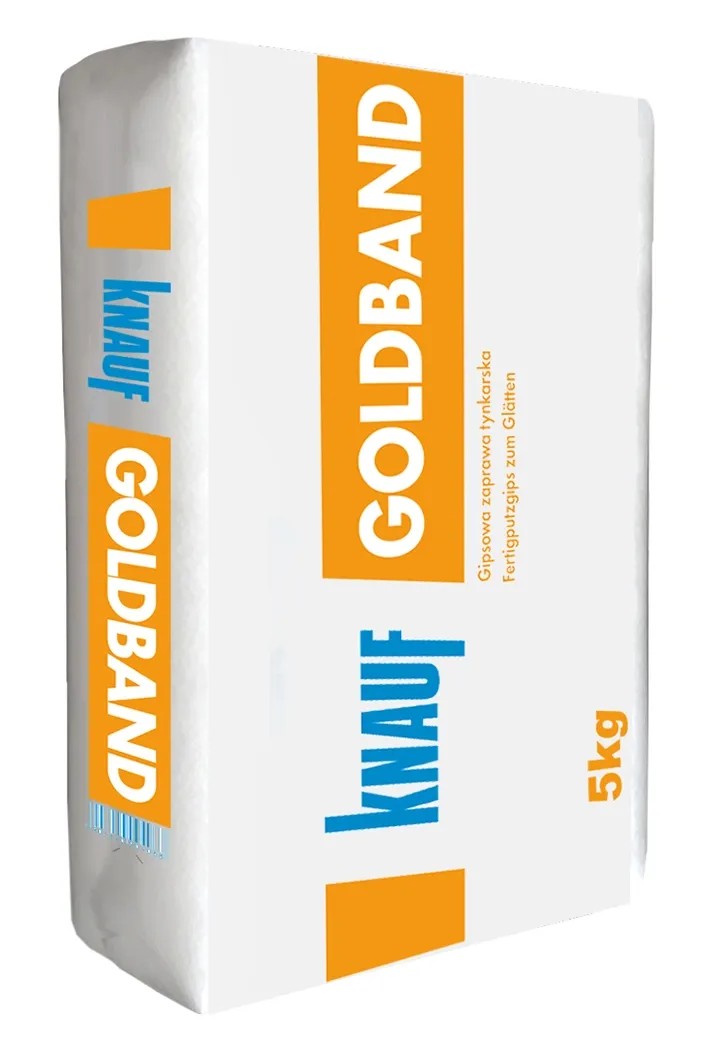 Knauf Ręczny tynk gipsowy Goldband 5 kg Knauf Ręczny tynk gipsowy Goldband 5 kg