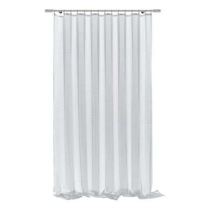 Firana żakardowa 256360/250 biała 250 cm x 140 cm Firana żakardowa 256360/250 biała 250 cm x 140 cm