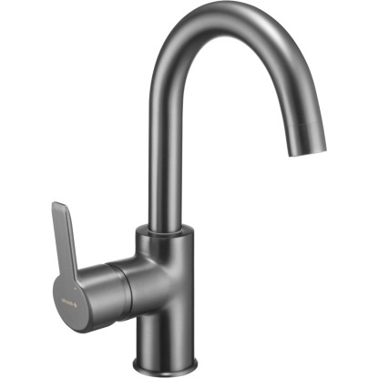 Deante Bateria umywalkowa Cejlo titanium wylewka U Deante Bateria umywalkowa Cejlo titanium wylewka U