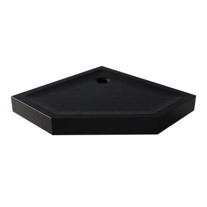 Signika Brodzik pięciokątny Tauro 90 akryl czarny 90 x 90 x 11,5 cm Signika Brodzik pięciokątny Tauro 90 akryl czarny 90 x 90 x 11,5 cm