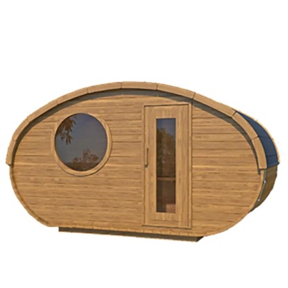 Sauna Hobbit Lux 195x400 Sauna Hobbit Lux 195x400