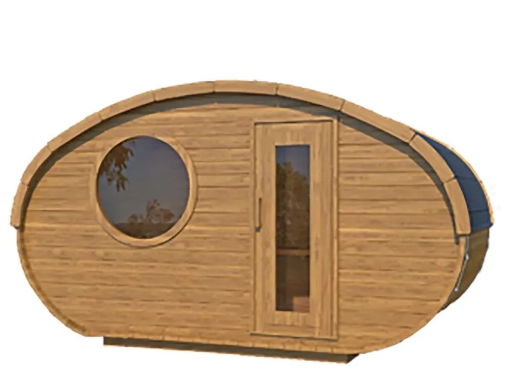 Sauna Hobbit Lux 195x400 Sauna Hobbit Lux 195x400