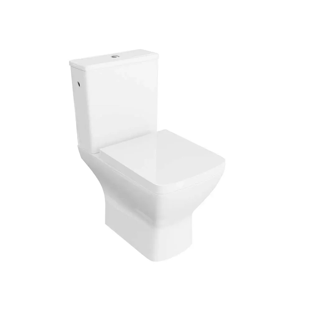 Domino Kompakt WC poziomy Tommy z deską wolnoopadającą Domino Kompakt WC poziomy Tommy z deską wolnoopadającą