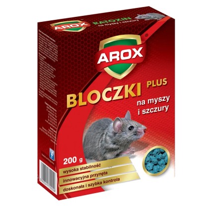 Bloczki na myszy i szczury - 200 g Bloczki na myszy i szczury - 200 g