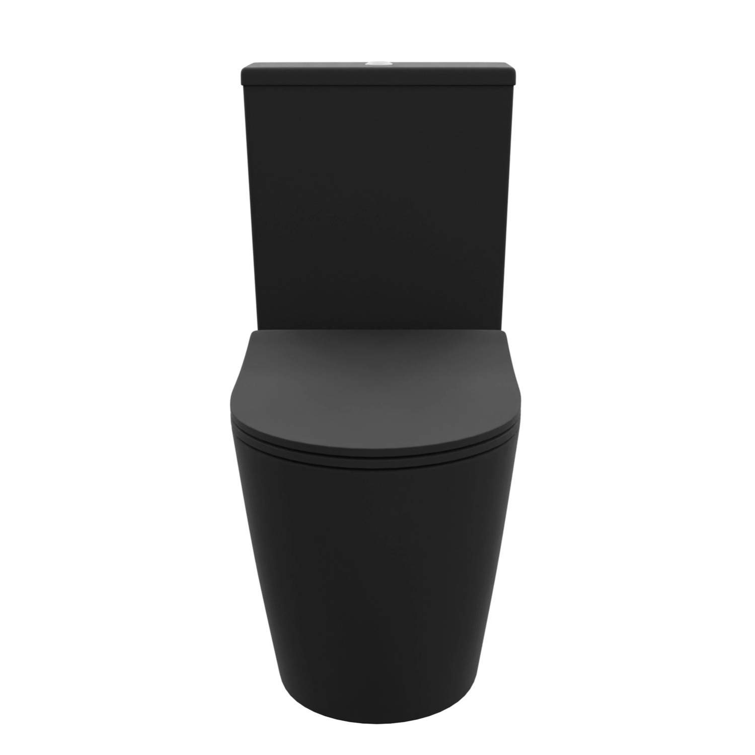 Kompakt WC VERANO bezkołnierzowa czarny Kompakt WC VERANO bezkołnierzowa czarny