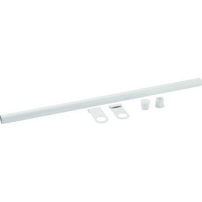Drążek na odzież 60 cm biały Garderoba Metalowa Drążek na odzież 60 cm biały Garderoba Metalowa