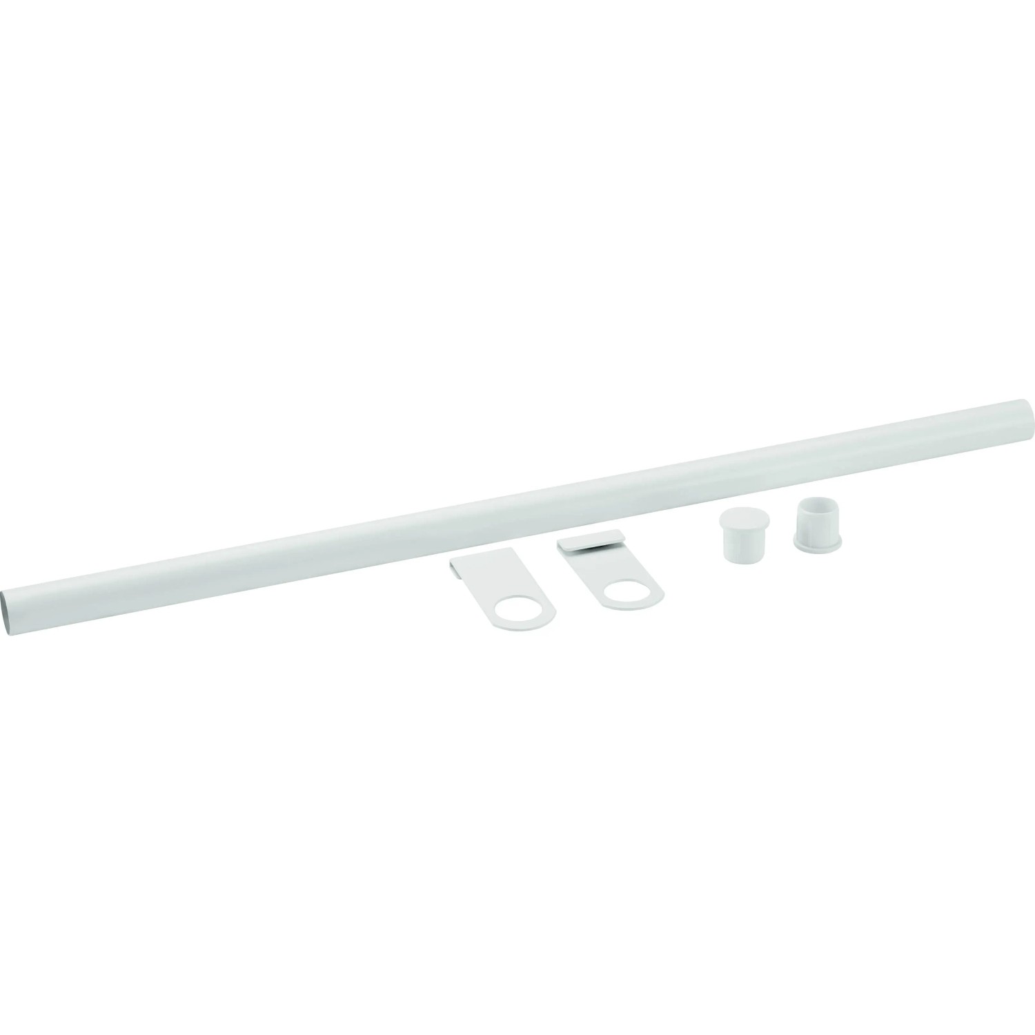 Drążek na odzież 60 cm biały Garderoba Metalowa Drążek na odzież 60 cm biały Garderoba Metalowa