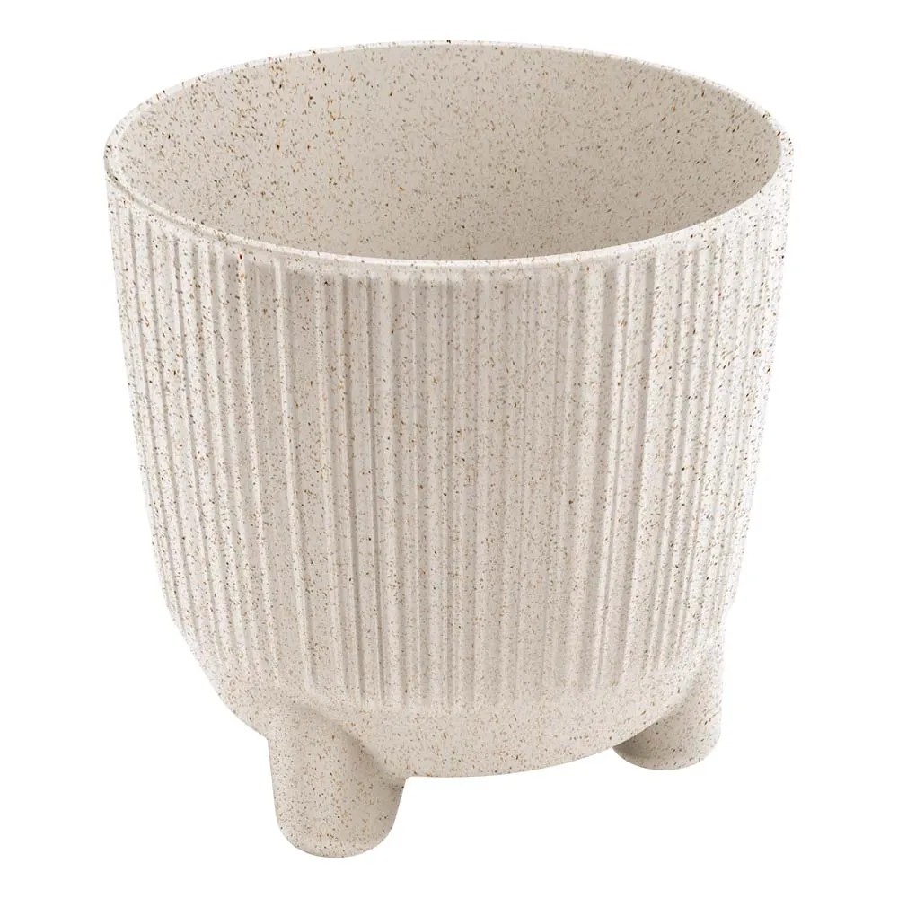 Prosperplast Doniczka Ryfo N Wood biała - 11 cm Prosperplast Doniczka Ryfo N Wood biała - 11 cm