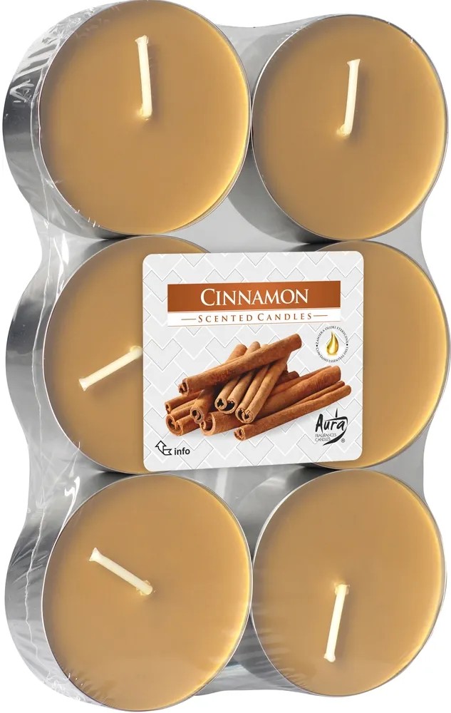 Świeca Tea light zapachowa Maxi cynamon Świeca Tea light zapachowa Maxi cynamon