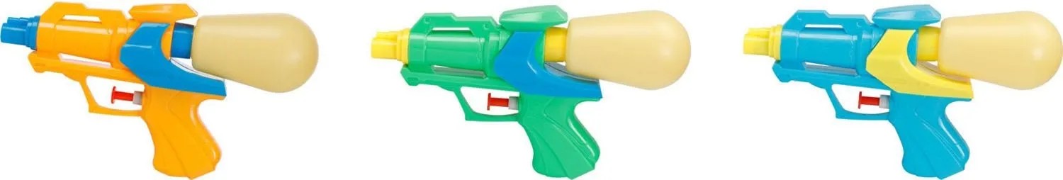 Pistolet na wodę, mix kolorów - 18 cm Pistolet na wodę, mix kolorów - 18 cm