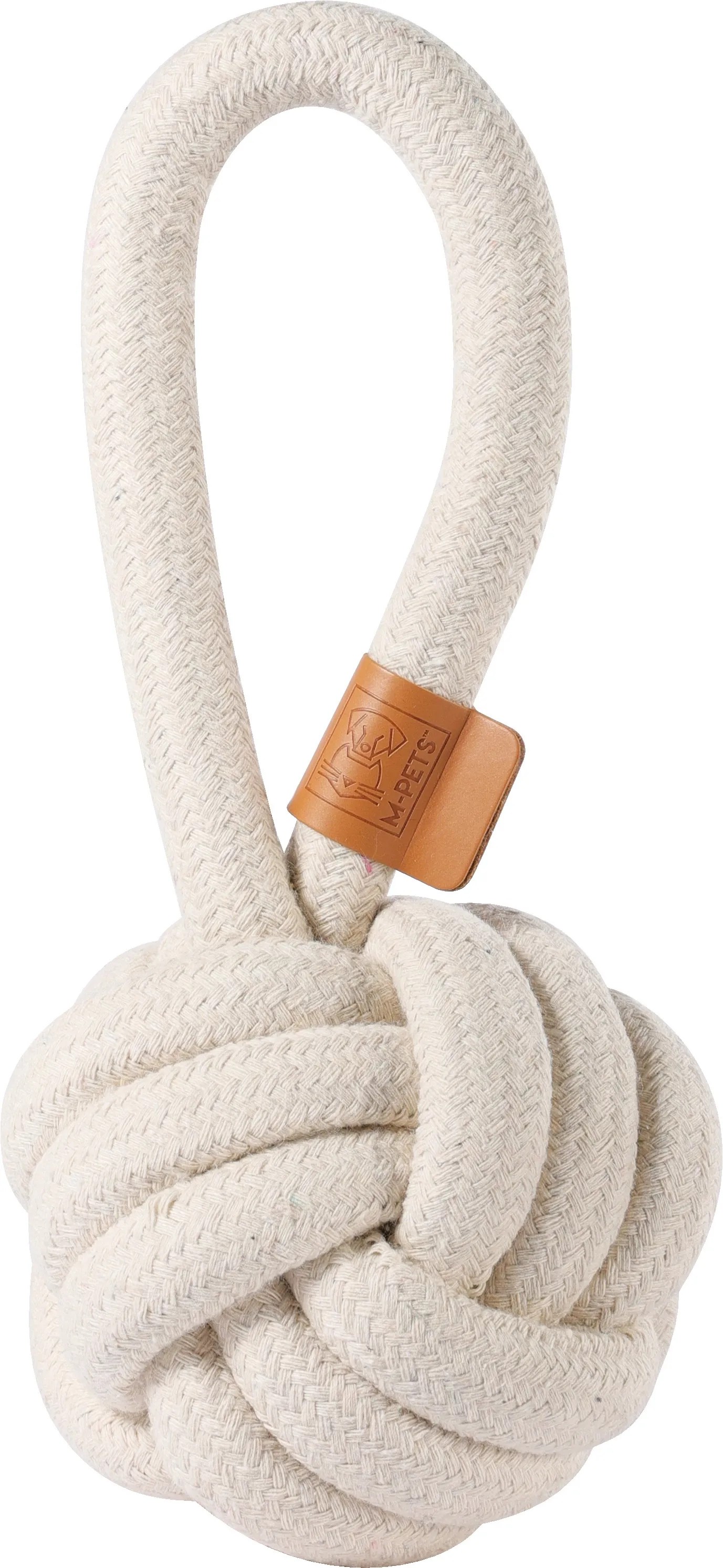 Piłka sznurkowa biała - śr. 8 cm Piłka sznurkowa biała - śr. 8 cm