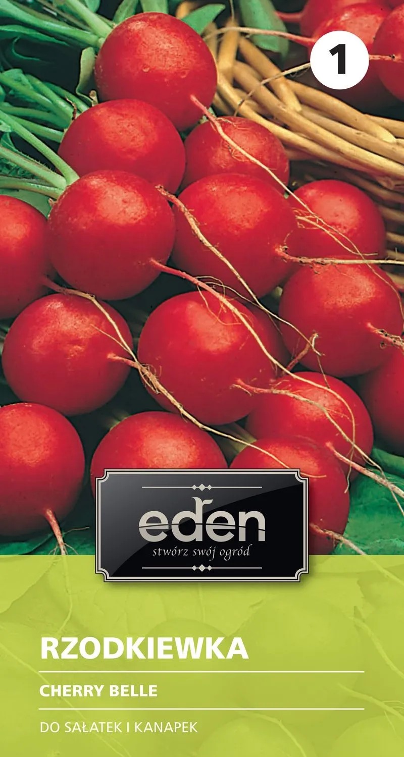 Rzodkiewka okrągła Cherry Bel - 5 g Rzodkiewka okrągła Cherry Bel - 5 g