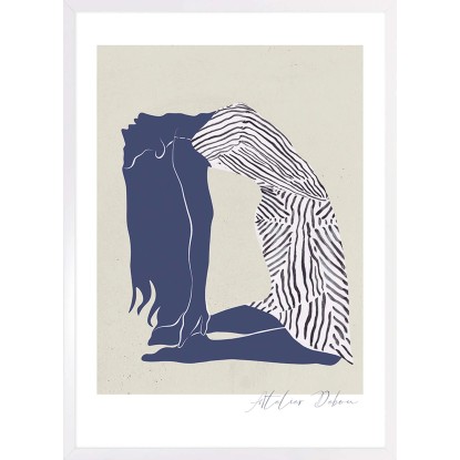 ARS LONGA Obraz FEMALE BODY TILTED 53 x 73 cm ARS LONGA Obraz FEMALE BODY TILTED 53 x 73 cm