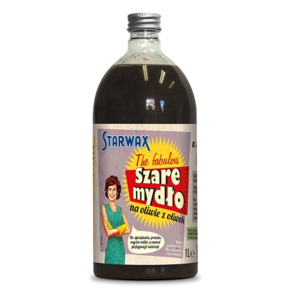 Starwax Szare mydło na oliwie z oliwek 1 l Starwax Szare mydło na oliwie z oliwek 1 l