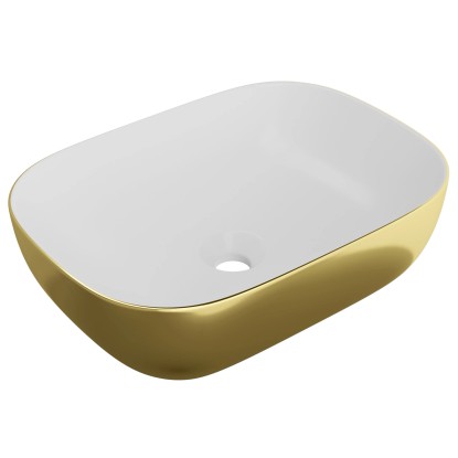 Umywalka nablatowa GULIA zlota Umywalka nablatowa GULIA zlota