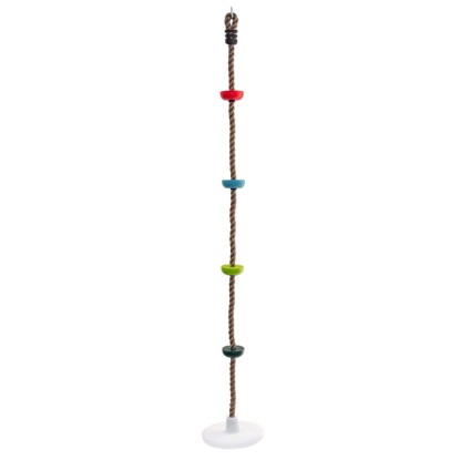 4IQ Siedzisko z liną wspinaczkową dysk LED 30 x 200 x 30 cm 4IQ Siedzisko z liną wspinaczkową dysk LED 30 x 200 x 30 cm