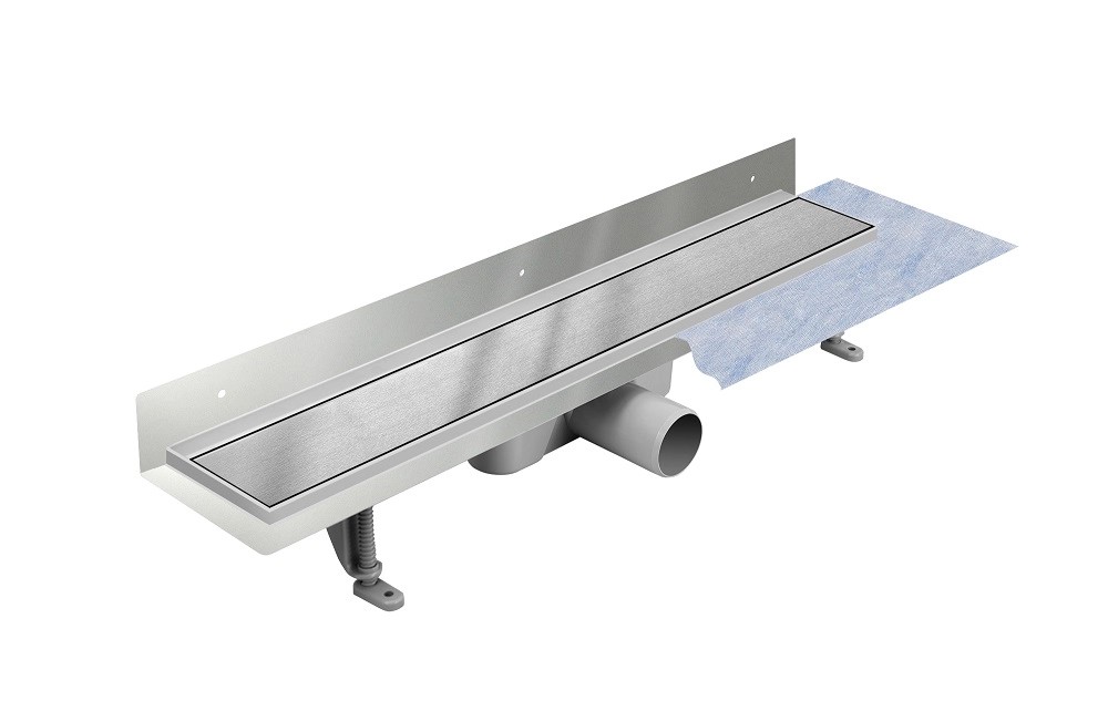 Vogi Odpływ liniowy przyścienny z rusztem Duo 50 cm Vogi Odpływ liniowy przyścienny z rusztem Duo 50 cm