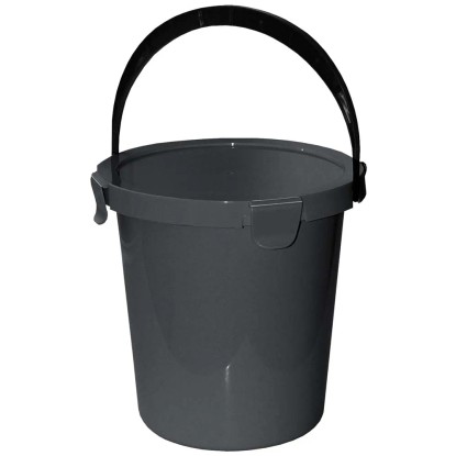 Wiadro BERRY z pokrywą szare 5 l Wiadro BERRY z pokrywą szare 5 l
