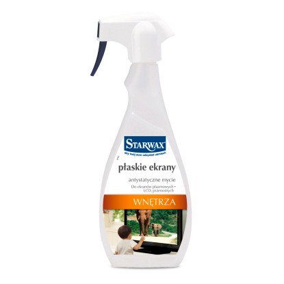 Starwax Płaskie ekrany antystatyczny mycie 500 ml Starwax Płaskie ekrany antystatyczny mycie 500 ml