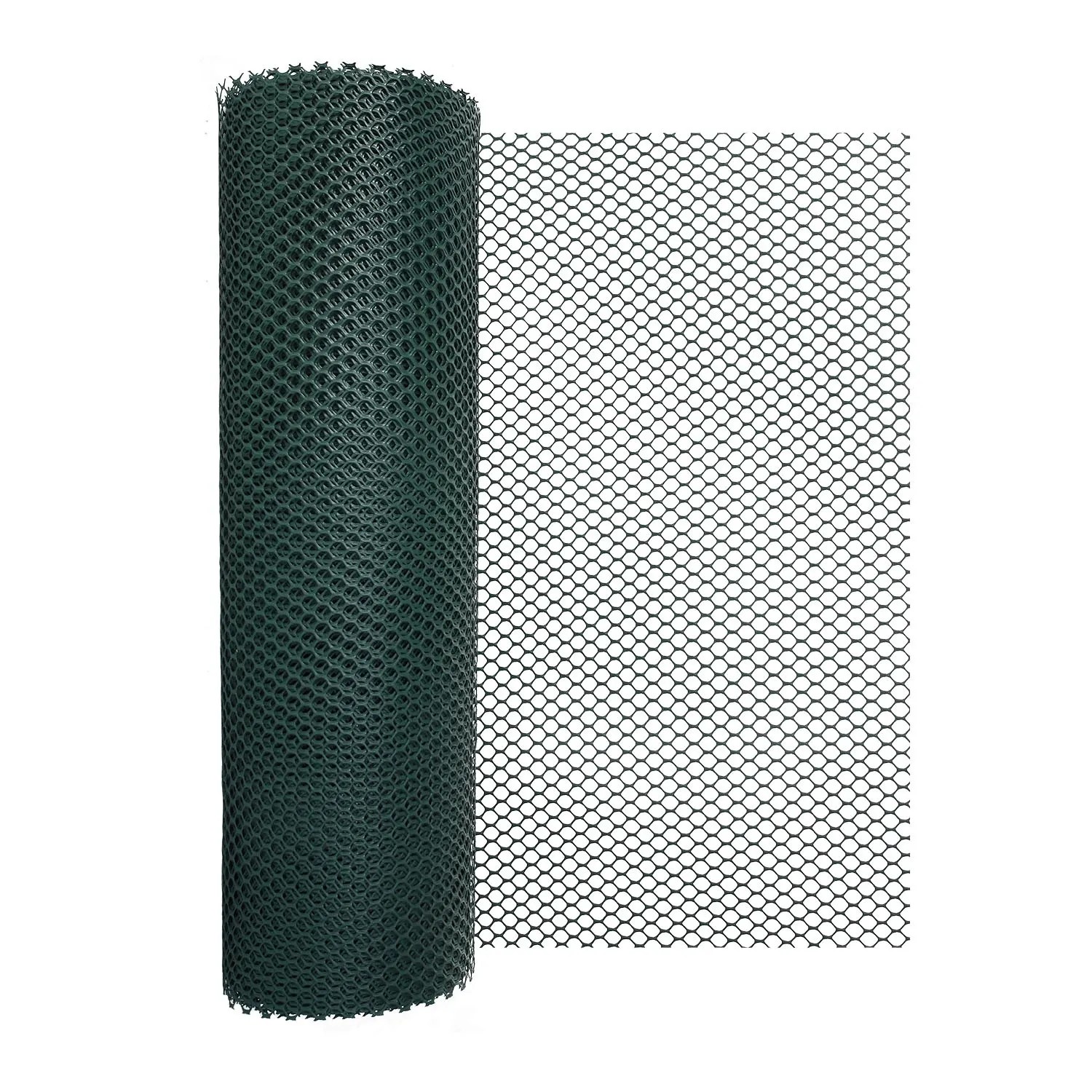 Siatka plastikowa 280 g/m2 ocz. 15 x 15 mm, khaki - 1 x 50 m Siatka plastikowa 280 g/m2 ocz. 15 x 15 mm, khaki - 1 x 50 m