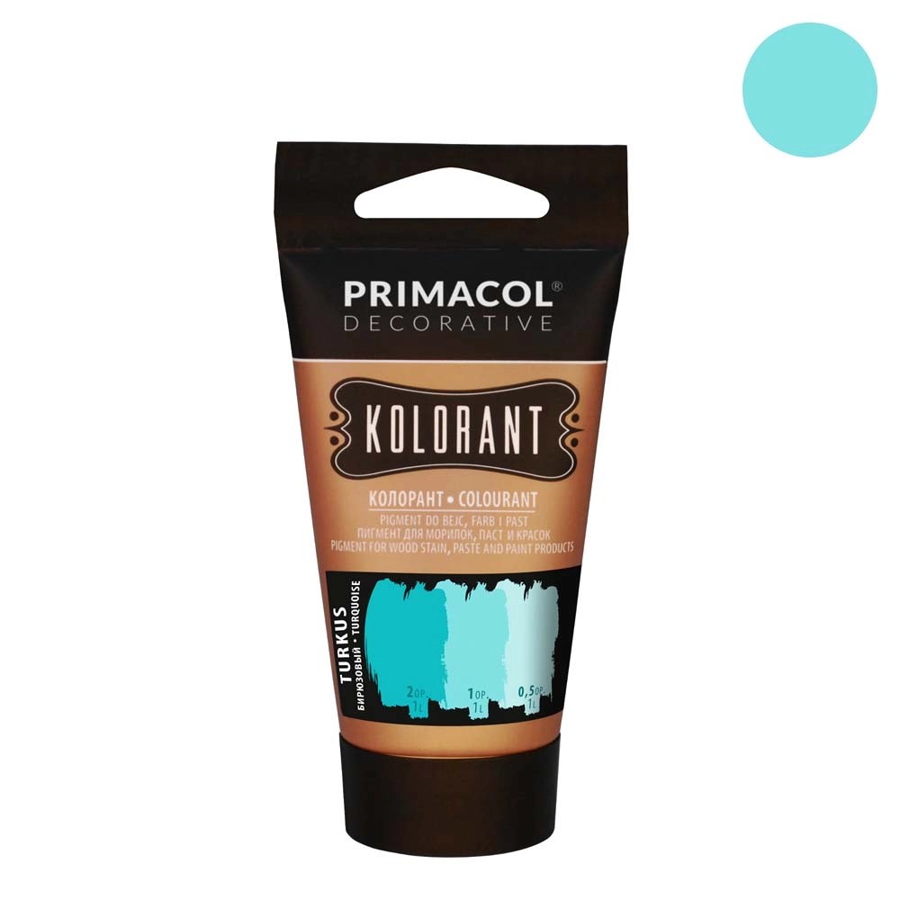 Primacol Pigment Kolorant turkus 40 ml Primacol Pigment Kolorant turkus 40 ml