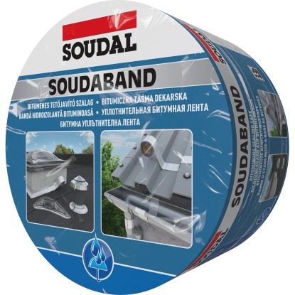 Soudal Taśma dekarska Soudaband brąz czekoladowy 7,5 cm x 1000 cm Soudal Taśma dekarska Soudaband brąz czekoladowy 7,5 cm x 1000 cm