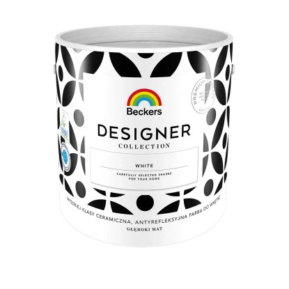 Farba Beckers Designer Collection white 2,5L Farba Beckers Designer Collection white 2,5L