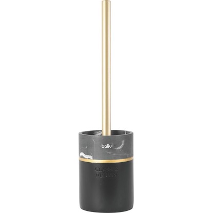 Baliv Szczotka WC czarno-złota Baliv Szczotka WC czarno-złota