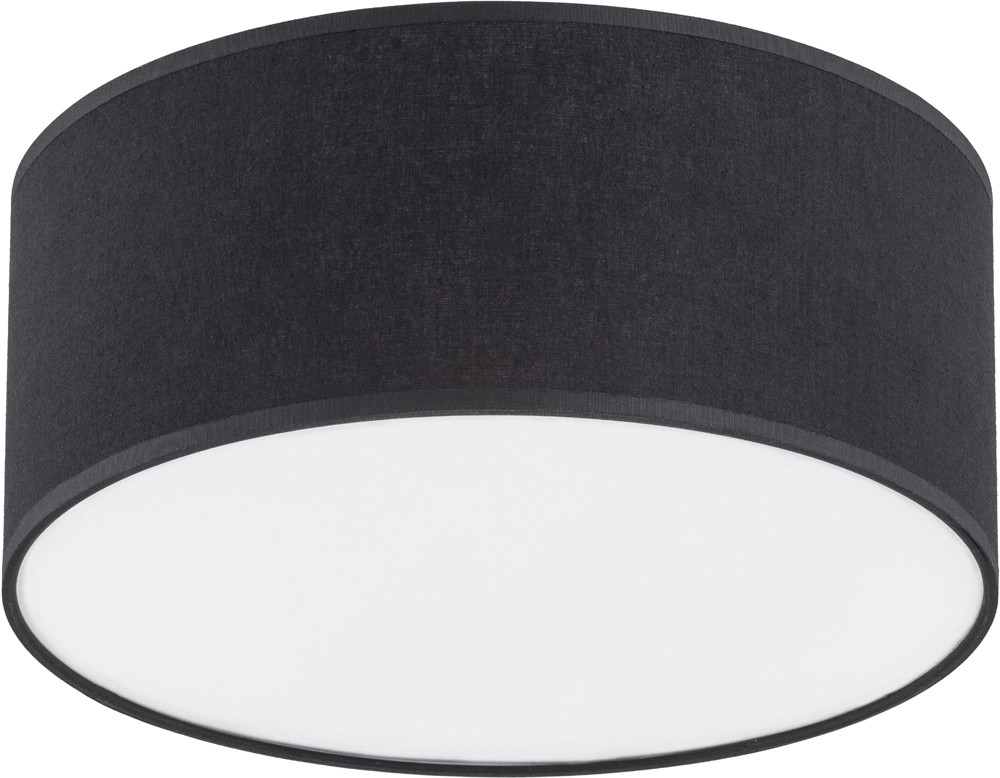 TK Lighting Lampa sufitowa RONDO śr. 30 cm 1x60W E27 czarna TK Lighting Lampa sufitowa RONDO śr. 30 cm 1x60W E27 czarna