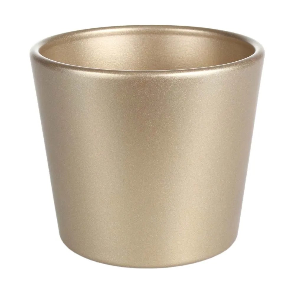 Osłonka ceramiczna złota - 12 x 9 cm Osłonka ceramiczna złota - 12 x 9 cm