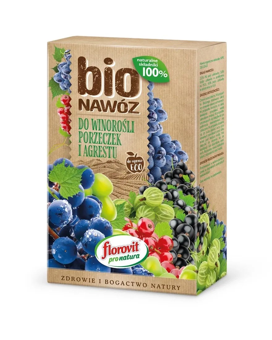 Florovit BIO do winorośli 700 g. Florovit BIO do winorośli 700 g.