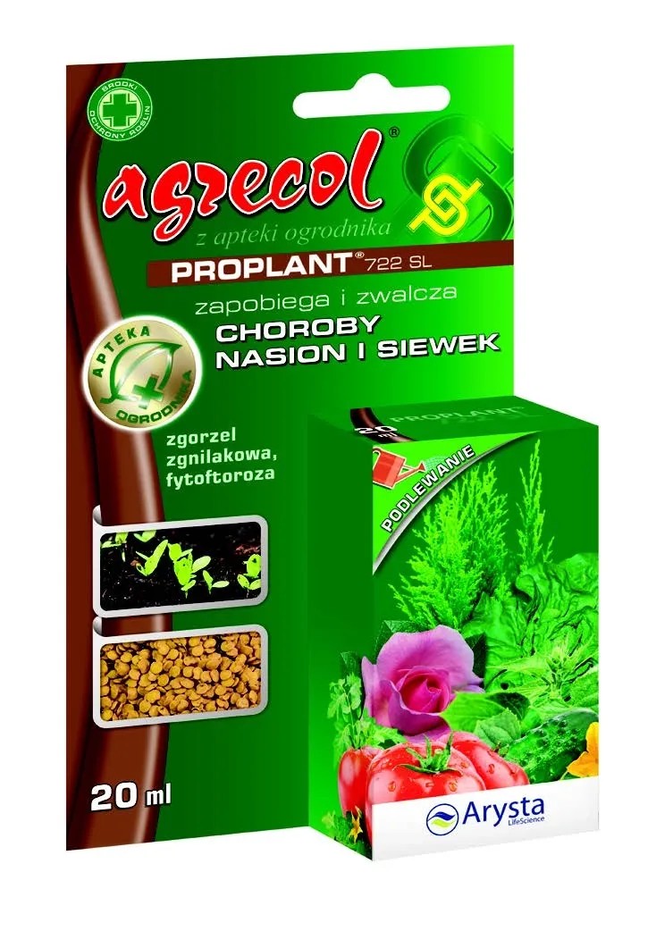 Agrecol Proplant na choroby nasion i siewek - 20 ml. Agrecol Proplant na choroby nasion i siewek - 20 ml.
