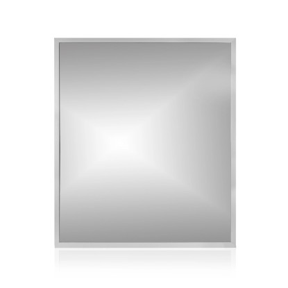 Lustro bez LED BRW Line srebrna rama 65x60 Lustro bez LED BRW Line srebrna rama 65x60