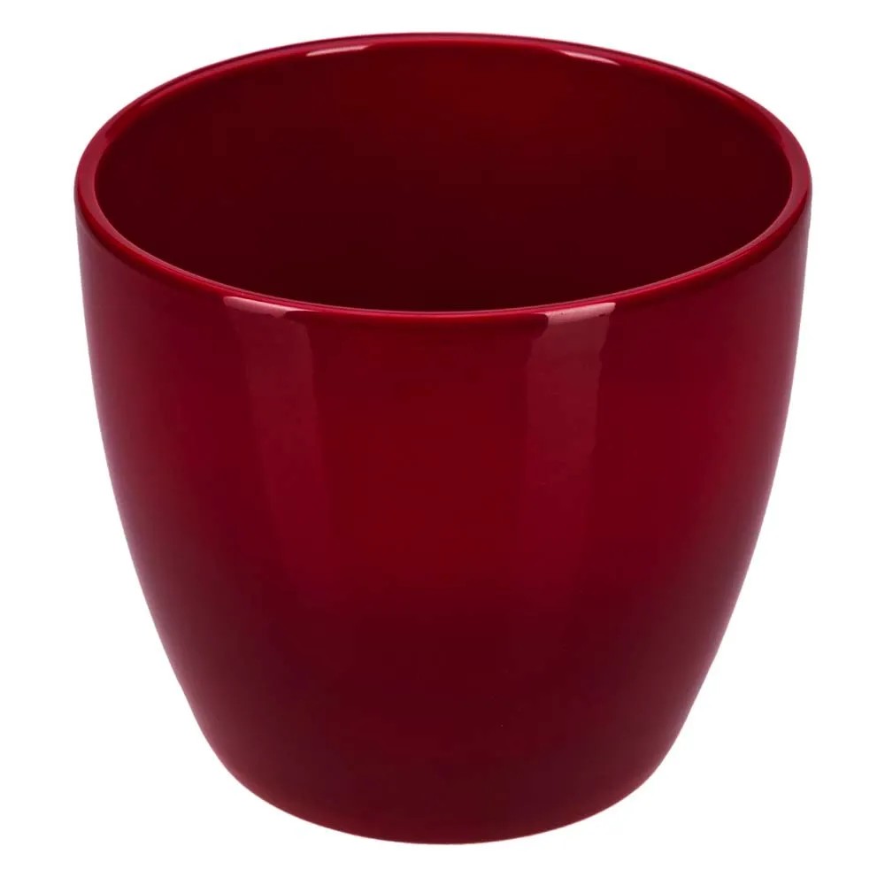 Osłonka ceramiczna Irys bordowa - śr. 19 cm Osłonka ceramiczna Irys bordowa - śr. 19 cm