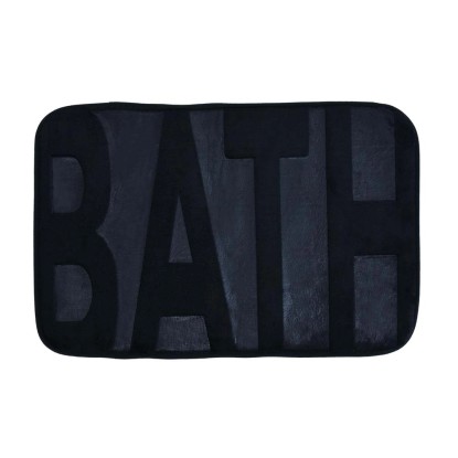 Dywanik łazienkowy Bath czarny 60x40 cm Dywanik łazienkowy Bath czarny 60x40 cm