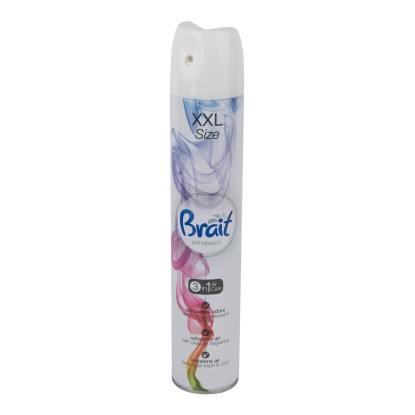 Brait Odświeżacz powietrza Anti Tabacco 340 ml Brait Odświeżacz powietrza Anti Tabacco 340 ml
