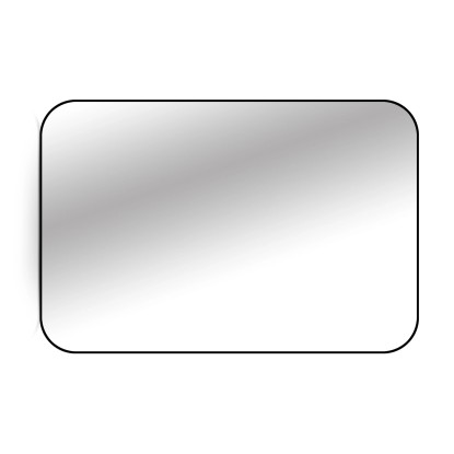 Lustro bez LED Tender Line czarna rama 80x100 Lustro bez LED Tender Line czarna rama 80x100