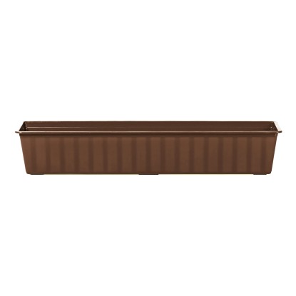 Prosperplast Skrzynka balkonowa 80cm brąz Prosperplast Skrzynka balkonowa 80cm brąz