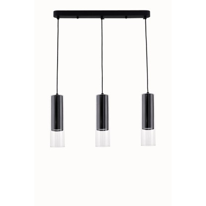 Light Prestige Lampa MANACOR 3 czarna 3xGU10 50W Light Prestige Lampa MANACOR 3 czarna 3xGU10 50W