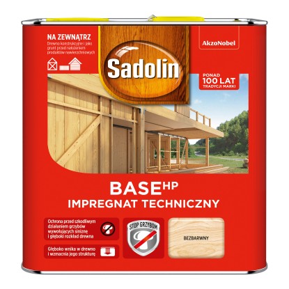 Sadolin Impregnat Techniczny Base HP bezbarwny 2,5 l Sadolin Impregnat Techniczny Base HP bezbarwny 2,5 l