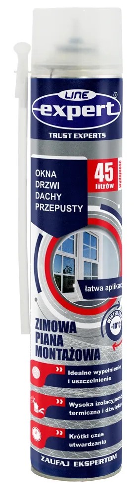 Piana montażowa EXPERT LINE 750 ml Piana montażowa EXPERT LINE 750 ml