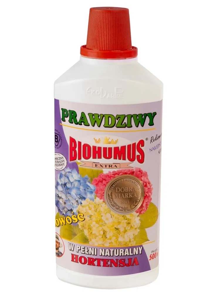 Ekodarpol Nawóz Biohumus Extra Hortensja 500 ml. Ekodarpol Nawóz Biohumus Extra Hortensja 500 ml.