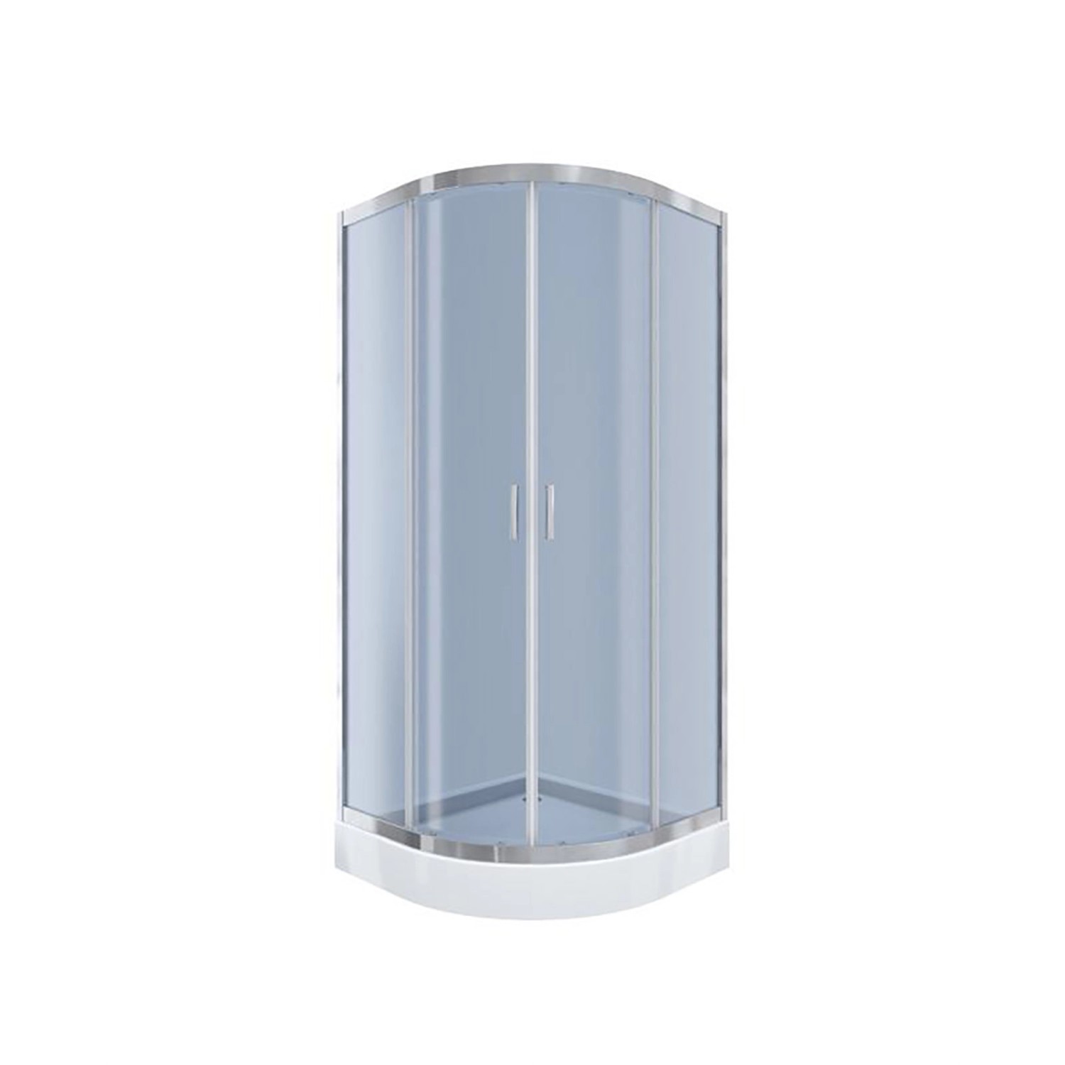 Kabi Kabina prysznicowa Ideal R55 90 chrom z niskim brodzikiem Kabi Kabina prysznicowa Ideal R55 90 chrom z niskim brodzikiem