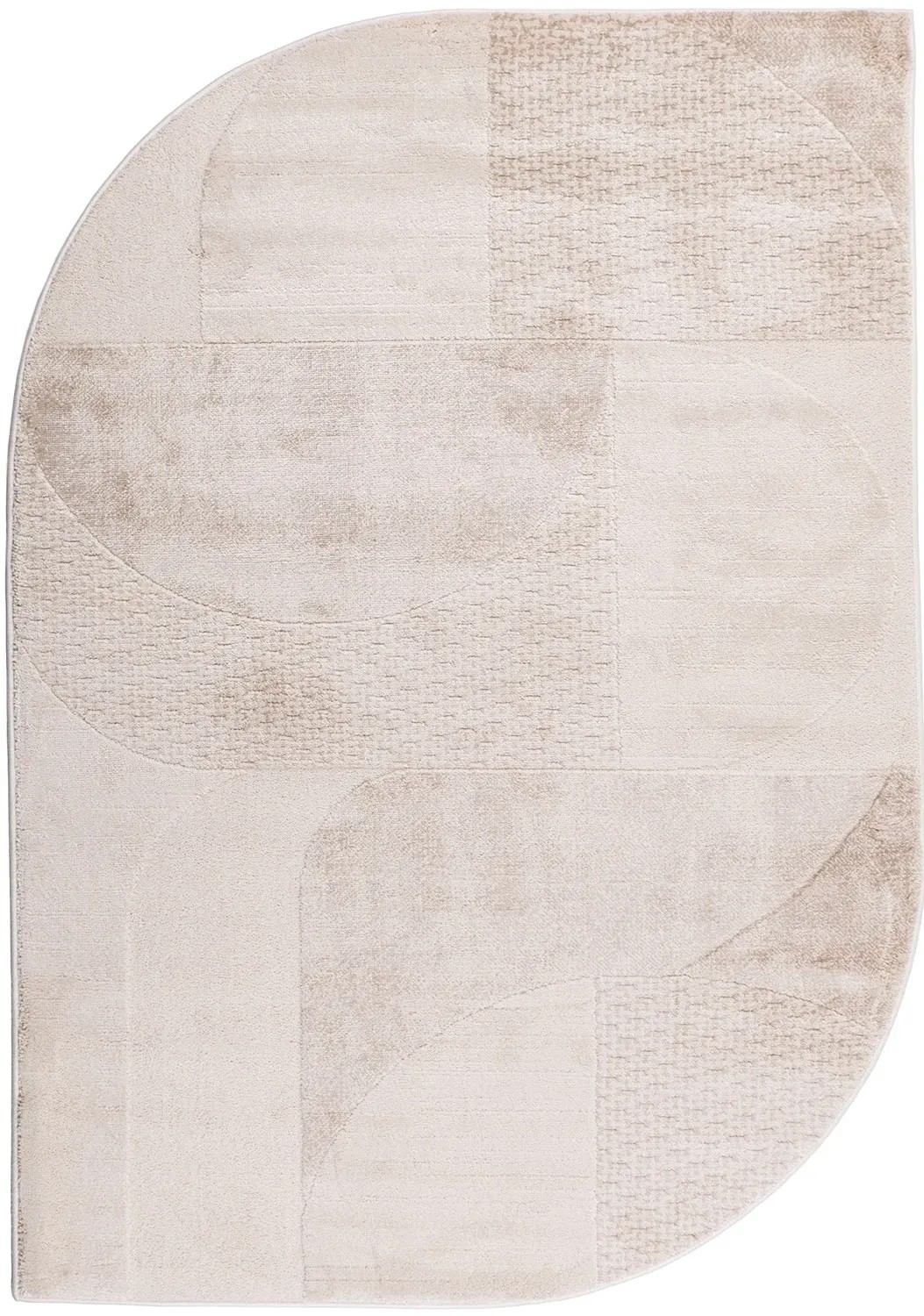 Multidecor Dywan MODESTO geometryczne kształty 160 x 230 cm krem Multidecor Dywan MODESTO geometryczne kształty 160 x 230 cm krem