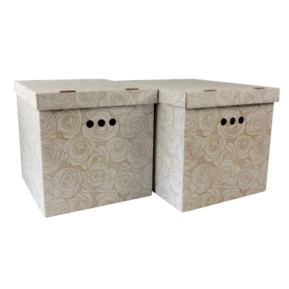 Global-Pak Komplet pudeł Róża XL 2 sztuki Global-Pak Komplet pudeł Róża XL 2 sztuki