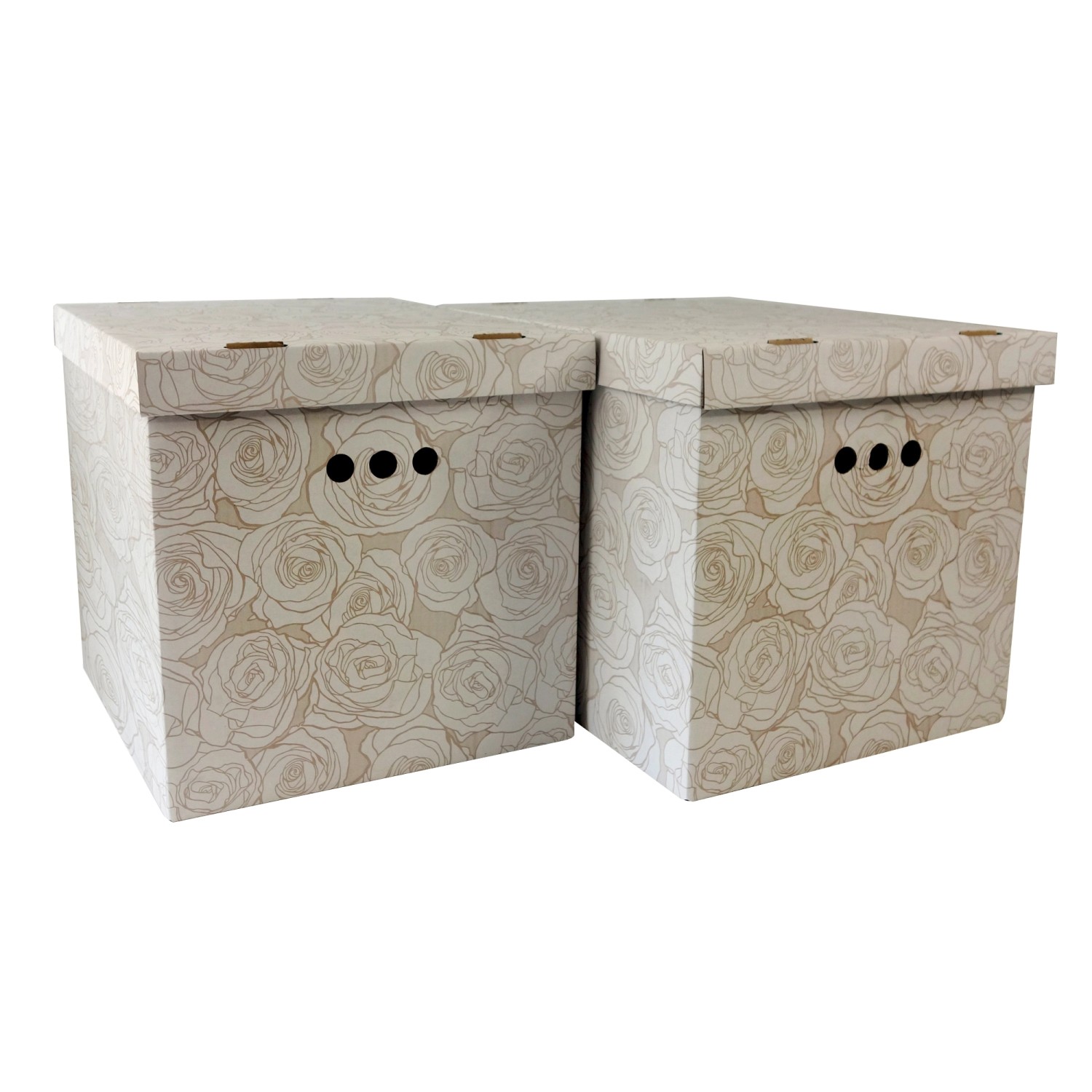 Global-Pak Komplet pudeł Róża XL 2 sztuki Global-Pak Komplet pudeł Róża XL 2 sztuki